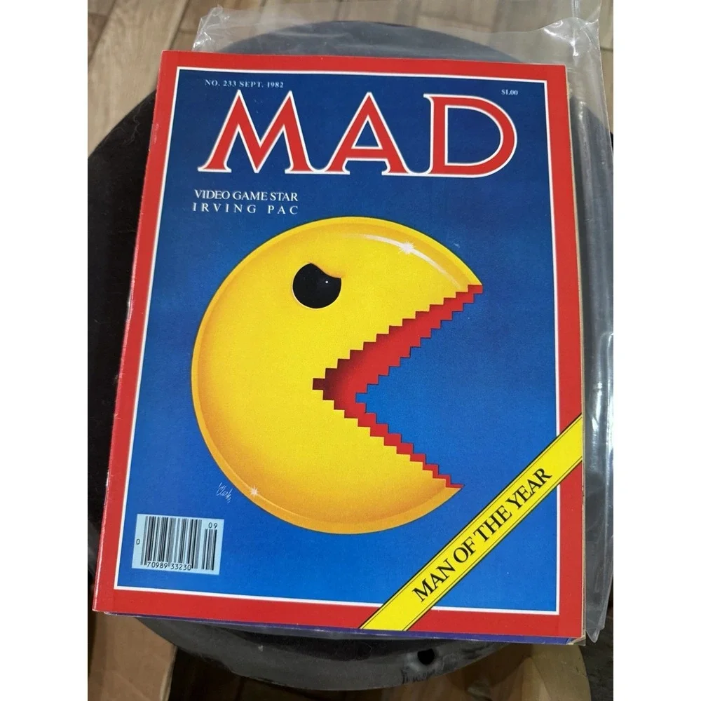 Vintage 1982 MAD Magazine Issues‎ 228-235, Lot of 8 comic books